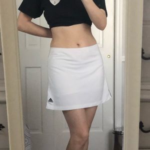 ADIDAS White Tennis Skort